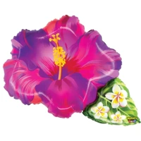 Balon Grabo Tropical Flower Purple 31" - 79 cm