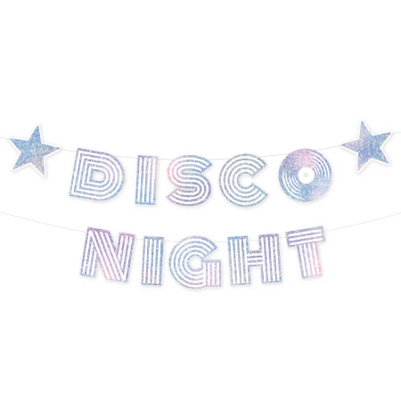 Baner Silver Disco 182x16cm