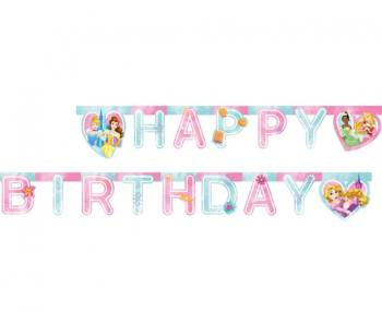 Banner "Princess Live Your Story- Happy Birthday"