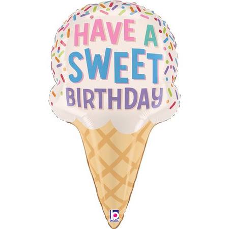 Balon foliowy Grabo 28'', Sweet Birthday Ice Cream Cone