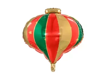 Balon foliowy Bombka, 51x49cm, mix