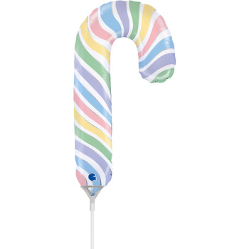 Balon Grabo 14'' Mini Macaron Candy Cane