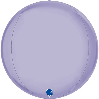 Balon Grabo 15''  Satin Lilac 4D Pakowany 