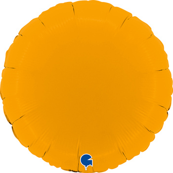 Balon Grabo 18'' okrągły Matte Mustard (matowy musztardowy) 