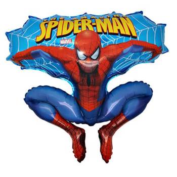 Balon Grabo 21'' Spiderman Niebieski