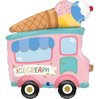 Balon Grabo Ice Cream Truck, 29". 57x64 cm