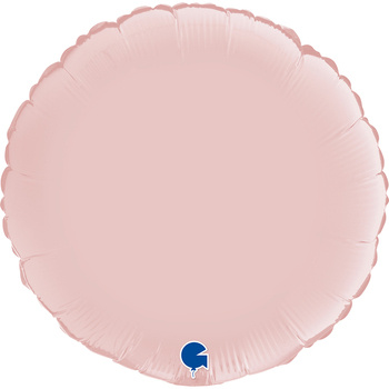 Balon Grabo Okrągły Satin Pastel Pink (różowy delikatny)