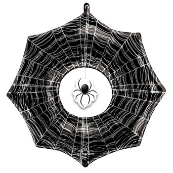 Balon foliowy Creepx Spider Web Foil Balloon  83cm x 81cm