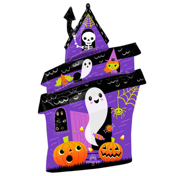 Balon foliowy Haunted House Foil Balloon 58 cm x 81 cm