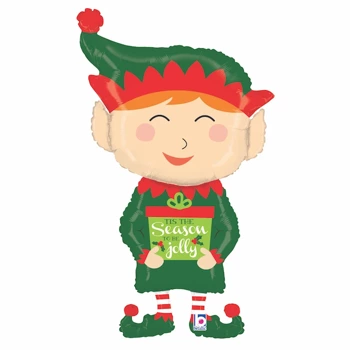 Balon foliowy Holiday Elf 43" - 109 cm 