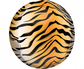 Balon foliowy ORBZ - Kula Orbz Tiger Print