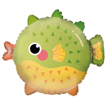 Balon foliowy Ocean Buddies Pufferfish (48 x 41 cm)