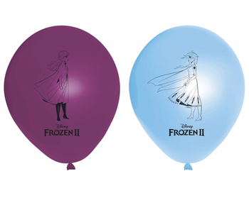 Balony 11 cali z nadr. Frozen 2, 8 szt.