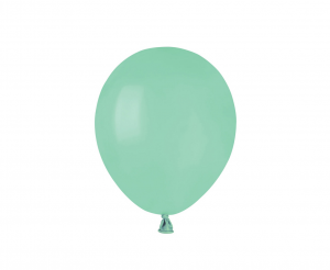 Balony A50 pastel 5" - zielone miętowe 77/ 100 szt. (macaron)