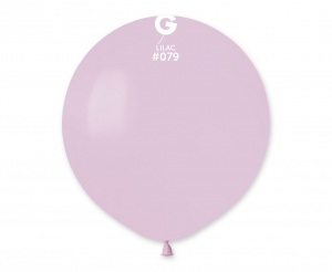 Balony G150 pastel 19" - liliowe 79/ 50 szt.