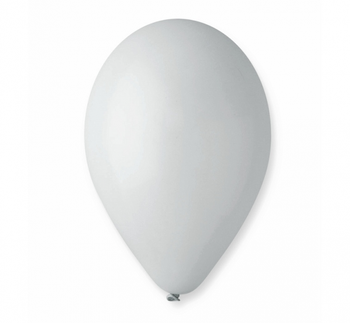 Balony G90 pastel 10" - szare 70/ 100 szt.