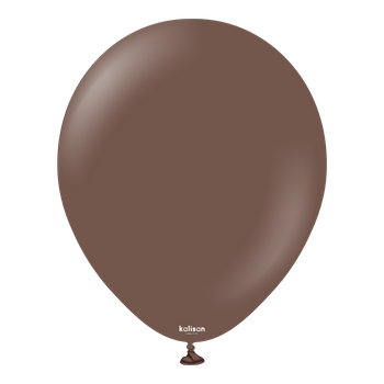 Balony Kalisan 12" Chocolate Brown- 100szt