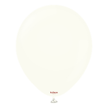 Balony Kalisan 12 " Retro White 100 szt