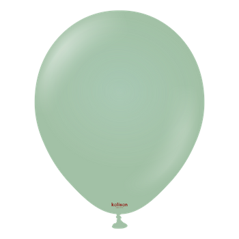 Balony Kalisan 12" Retro Winter Green- 100 szt