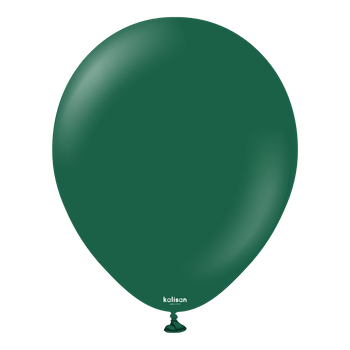 Balony Kalisan 5" Emerald Green - 100szt