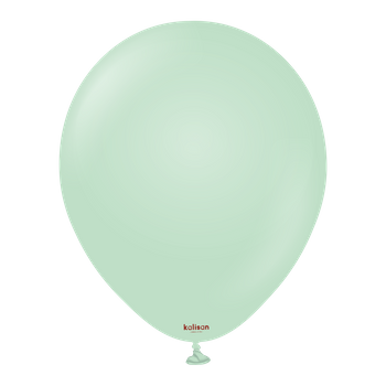 Balony Kalisan 5"  Macaron Green 100 szt