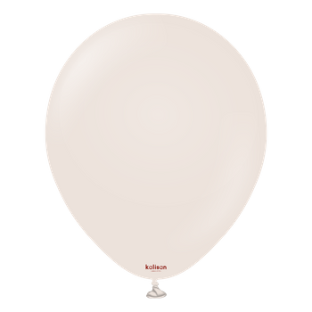 Balony Kalisan 5 " Retro White Sand 100 szt