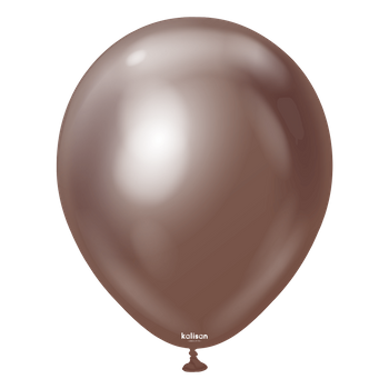 Balony Kalisan Mirror Chocolate, 12", 50 szt