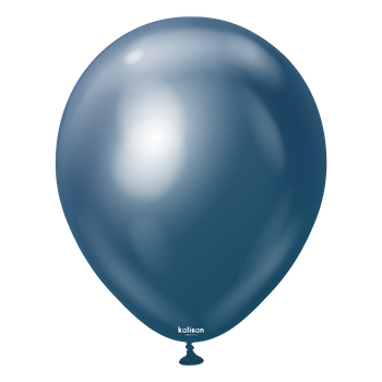 Balony Kalisan Mirror Navy, 12", 50 szt