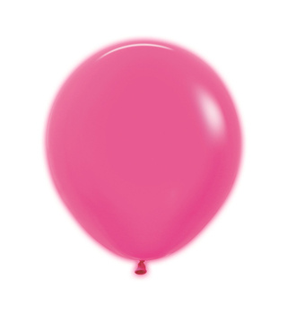 Balony Neon Fuchsia 18", 1 szt