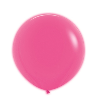 Balony Neon Fuchsia 24", 1szt