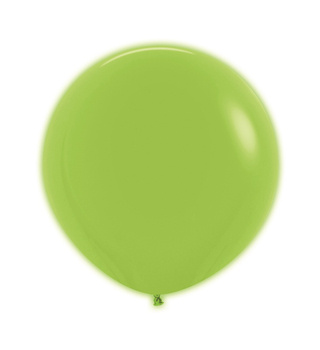 Balony Neon Green 24", 1szt