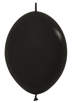 Balony Sempertex LINK Fashion Black  12", 50 szt.