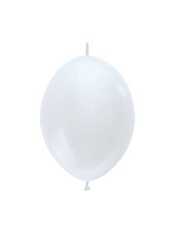 Balony Sempertex LINK Pearl White, 5", 50szt