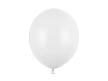 Balony Strong 30cm, Pastel Pure White 100 szt