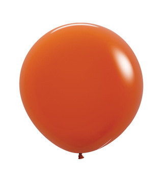 Balony Sunset Orange 24", 1 szt