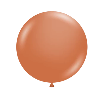 Balony Tuftex Burnt Orang 24", 1 szt