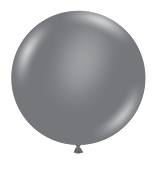 Balony Tuftex Gray Smoke 17", 50 szt