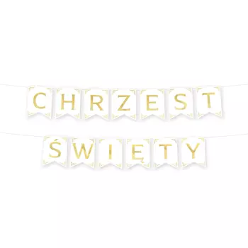 Banner Chrzest Święty 160 cm 