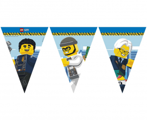 Banner Lego City, 9 flag