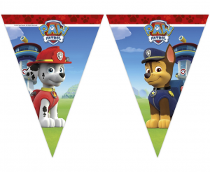 Banner "Paw Patrol - Ready For Action", flagi