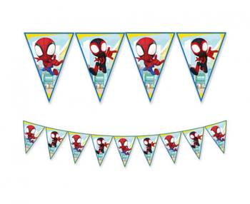 Banner Spidey & His Amazing Friends, flagi (papier FSC)