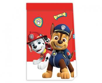 Torebki prezentowe Paw Patrol Ready For Action, 4 szt.