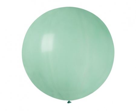 Balon G220 pastel kula 0.75m - turkusowo-zielona 50 (macaron)