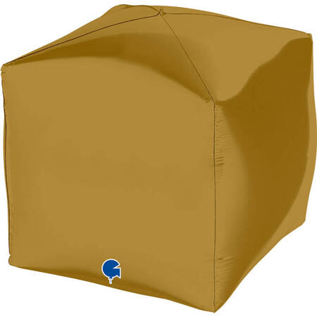 Balon Grabo 15" Square Satin Gold 4D