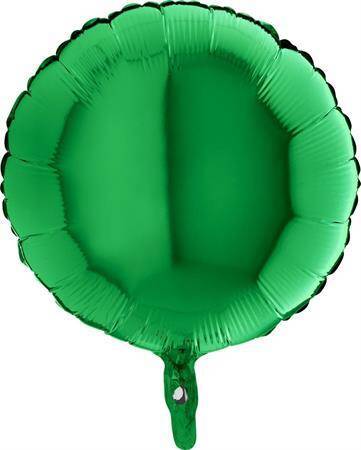 Balon Grabo 18'' Gładkie Okrągły Zielony