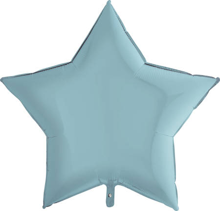 Balon Grabo 36'' Gwiazda Pastel Blue 