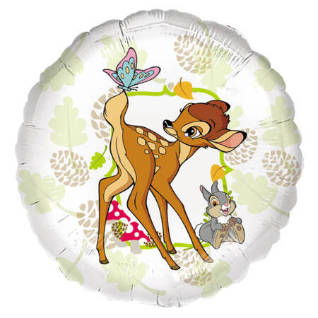 Balon foliowy 18 cali/43 cm Disney Bambi