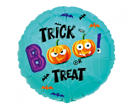 Balon foliowy BOO! (Trick or Treat), 18"