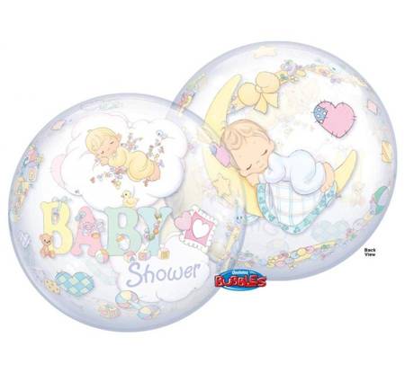 Balon foliowy Bubbles "Precious Moments Baby Shower"