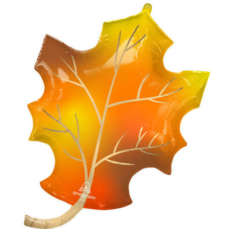 Balon foliowy Infused Fall Leaves, 60 cm x 86 cm